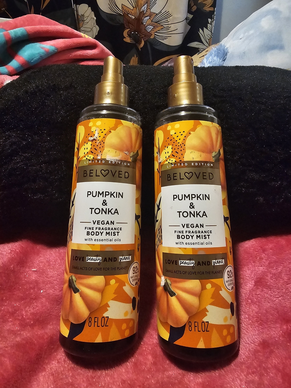 Pumpkin & Tonka Vegan Body Mist — Orange